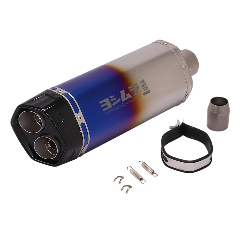 Escape Yoshimura silenciador doble salida – Kawasaki ER6N Z900 KTM Duke - imagen 3