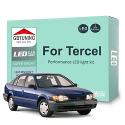 Bombillas LED T10 interior para Toyota Tercel – maletero plafón