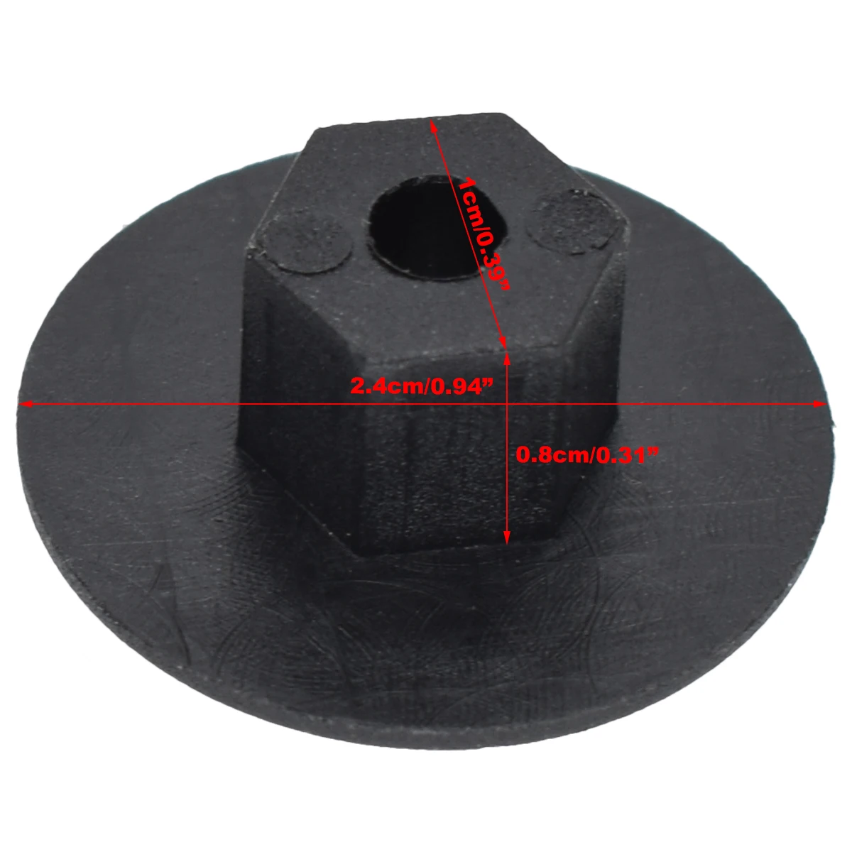 Tapa tuerca 10x4mm guardabarros Mercedes-Benz BMW - imagen 4