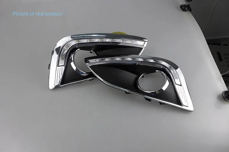 Kit DRL LED delantero con acabado cromado