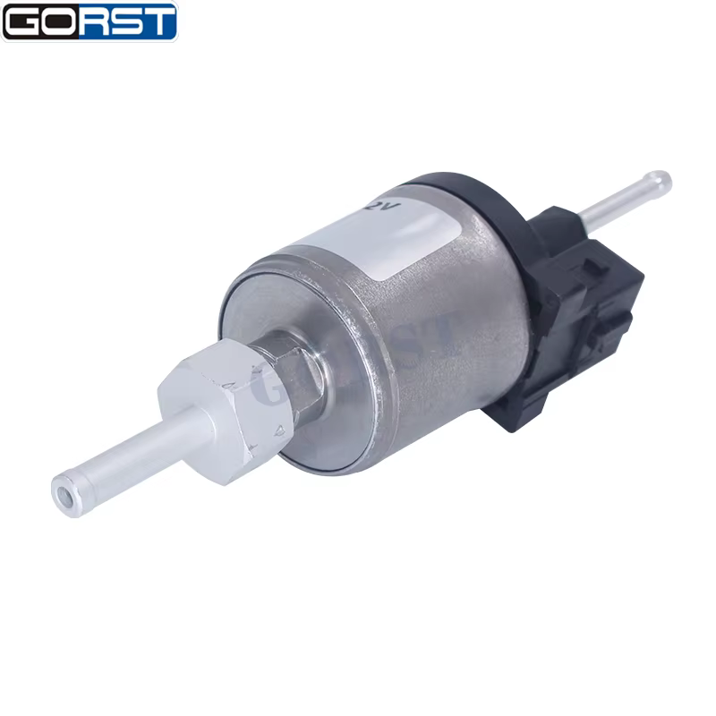 Detalle de la bomba dosificadora de 12 V