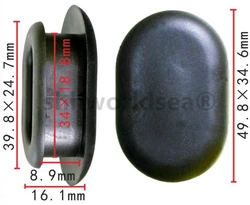 Tapón plástico de fijación SHHWORLDSEA 90851-S3V-A00 para Honda