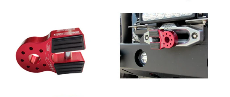 Conector plano de aleación de aluminio para gancho de remolque