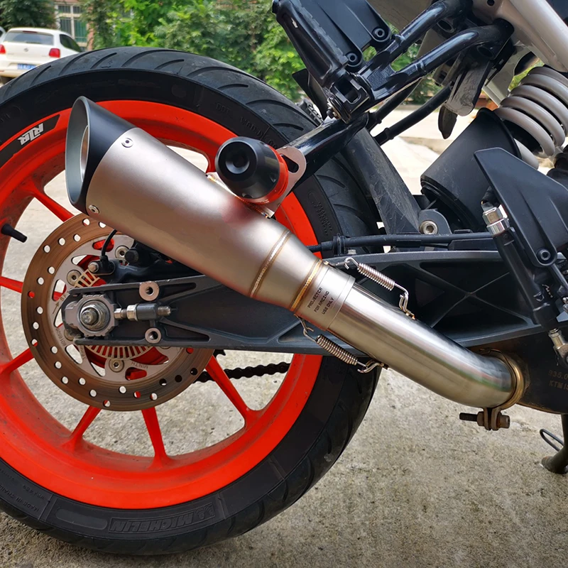 Silenciador escape universal DB Killer Laser para motocicleta 51-60mm - imagen 2