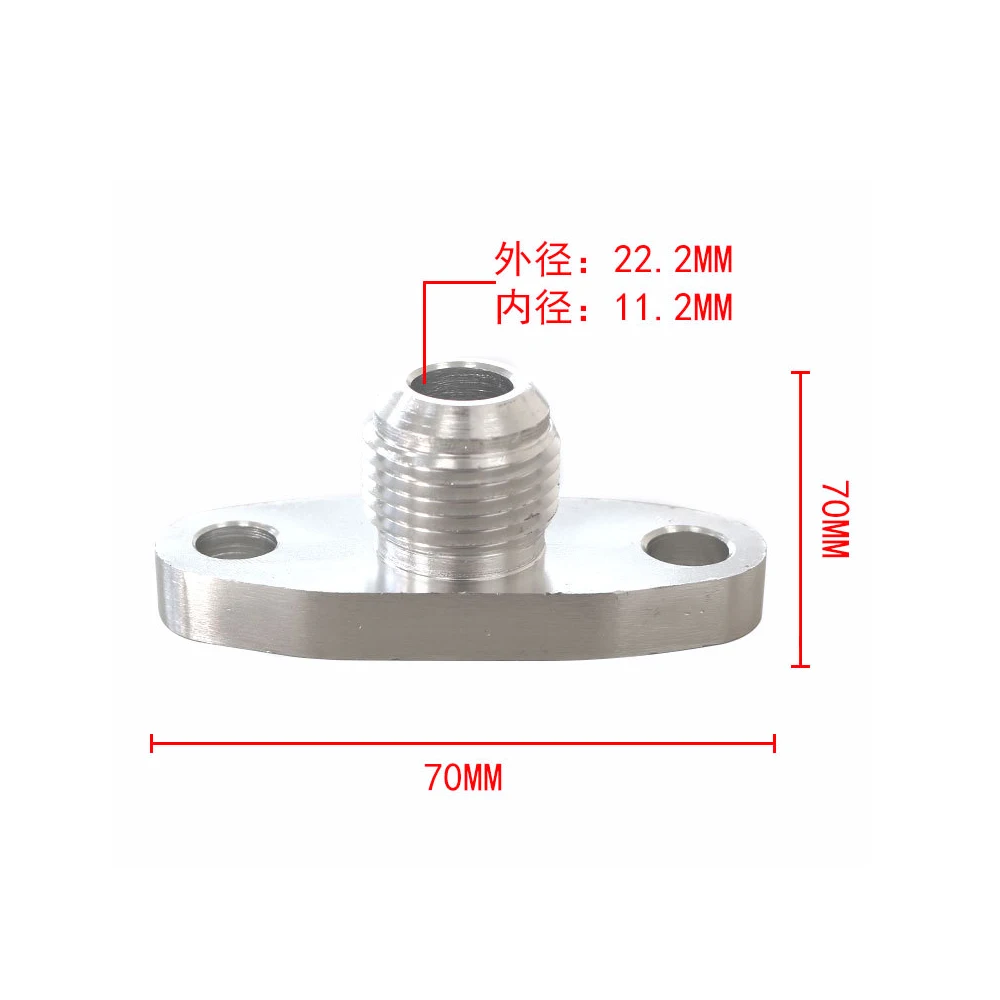 Junta brida aceite Garrett GT28 Turbo T3/T4 - imagen 2