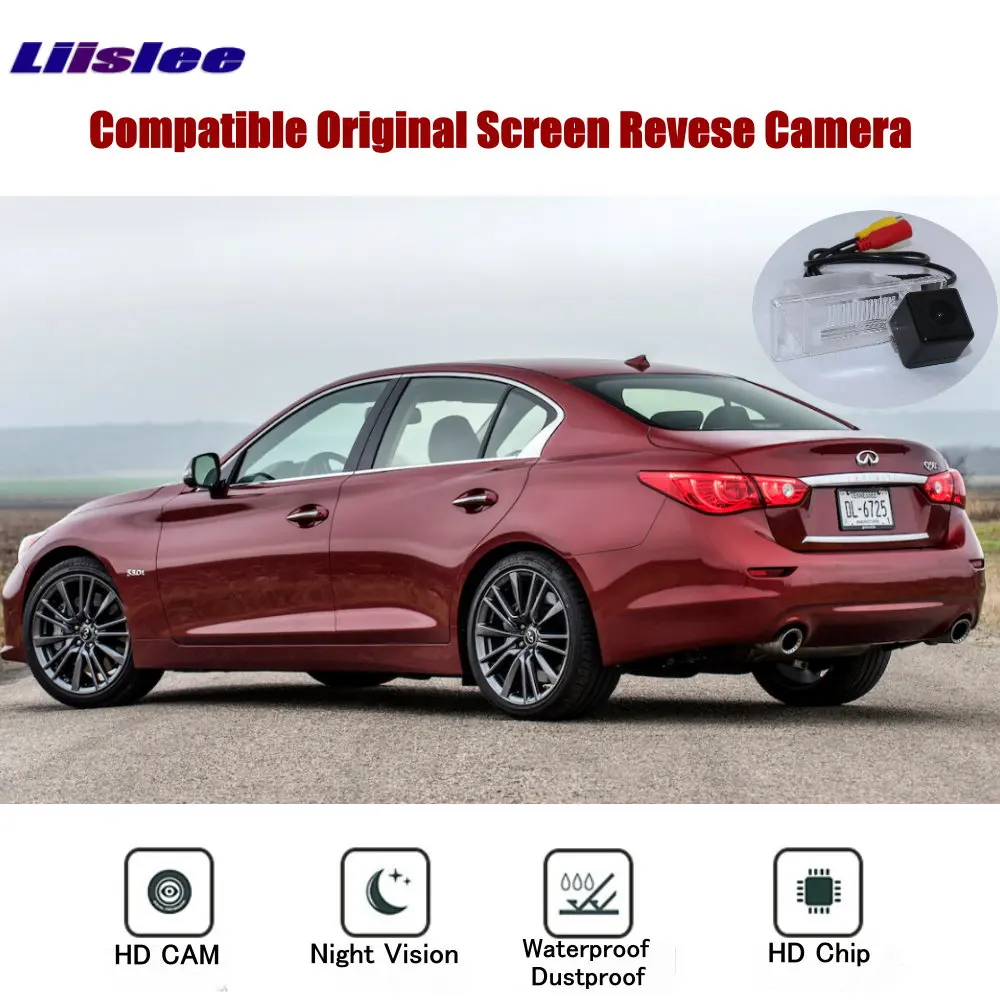Cámara visión trasera Infiniti Q50 OEM CCD HD – 2013-2019 - imagen 3