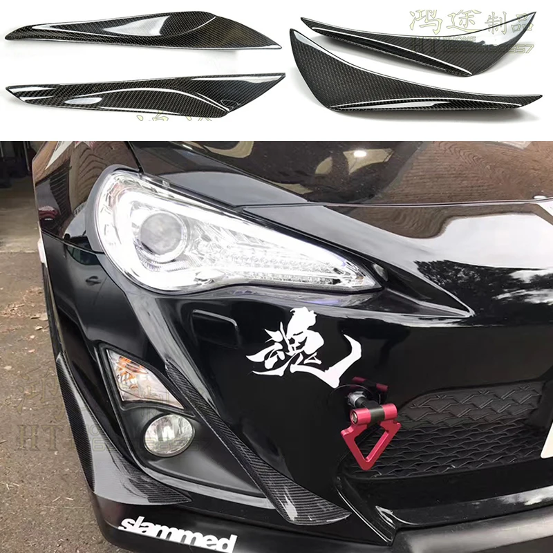 Canards divisor delantero fibra de carbono – Subaru BRZ Toyota GT86