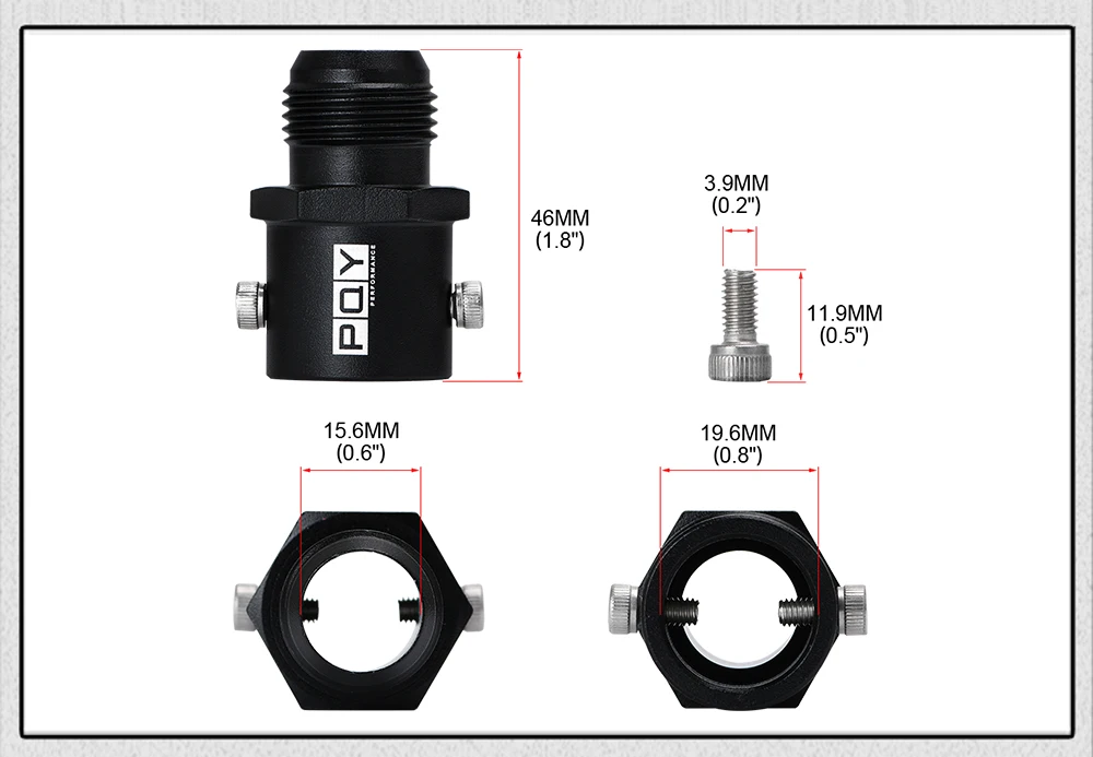 Adaptador de respiradero para una instalación de motor K-swap