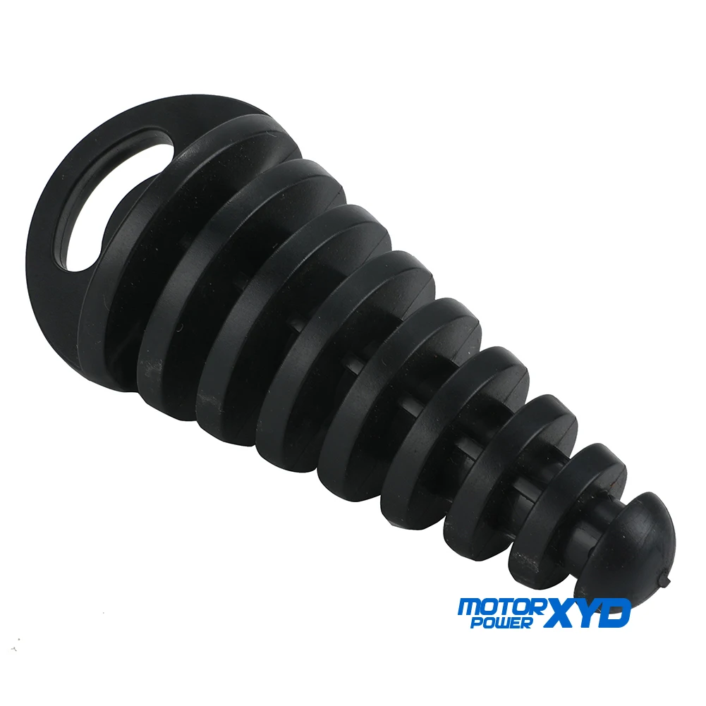 Tapón de lavado de goma para escape de moto de motocross - imagen 2