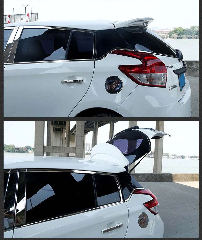 Alerón trasero ABS para Toyota Yaris L 2014-2017