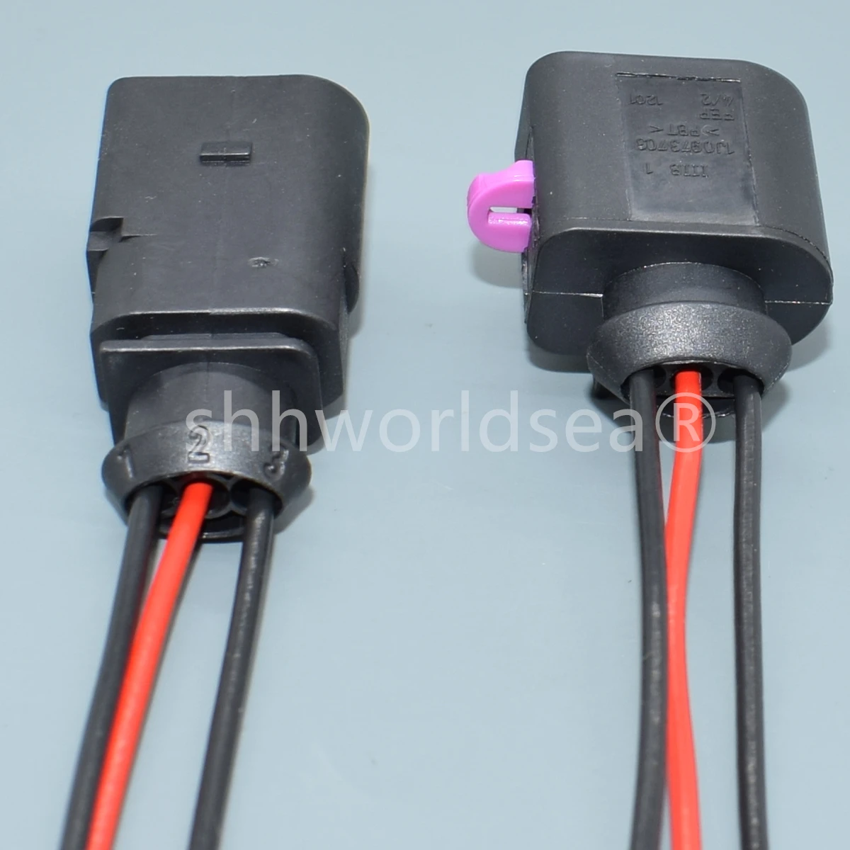 shhworldsea 50 piezas 1J 0973703 Caja de conector de clavija trenzada con Sensor de leva de árbol de levas para Audi A4 A6 AVK 3,0 02-04 1J0 973 703 para VW - imagen 3