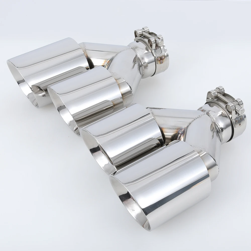 Kit doble silenciador escape acero inoxidable – Toyota Honda - imagen 2