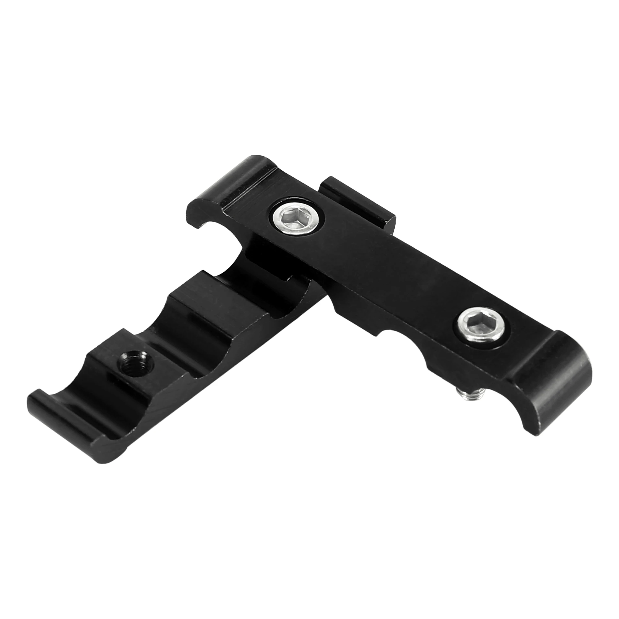 X Autohaux-separador de cables de bujía de motor de coche, separador de cables, telares, divisores, abrazadera organizadora, Clip de Cable de encendido de aleación de aluminio, 8mm, 4 juegos - imagen 5