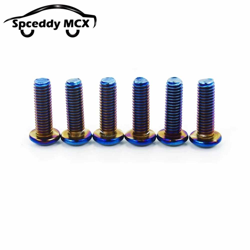 Kit de tornillos volante M5 en titanio quemado JR-LS06CR-R/T – universal - imagen 5