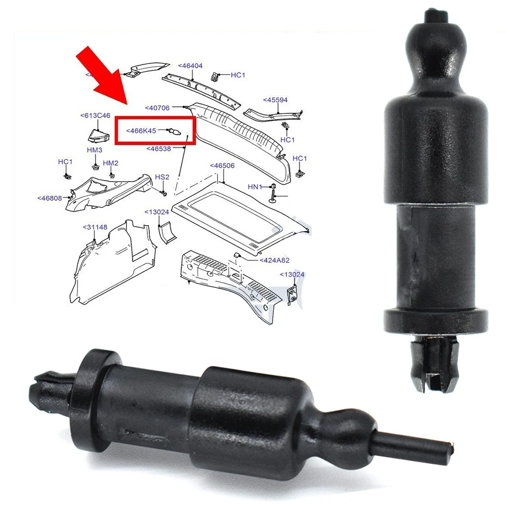 Clips bandeja trasera Ford Focus 2 y C-Max MK1 – 4m51a46k45ac - imagen 3
