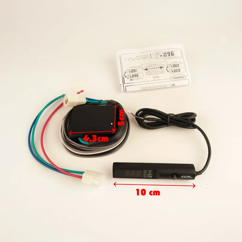Temporizador de turbo digital universal con pantalla LED roja - imagen 4