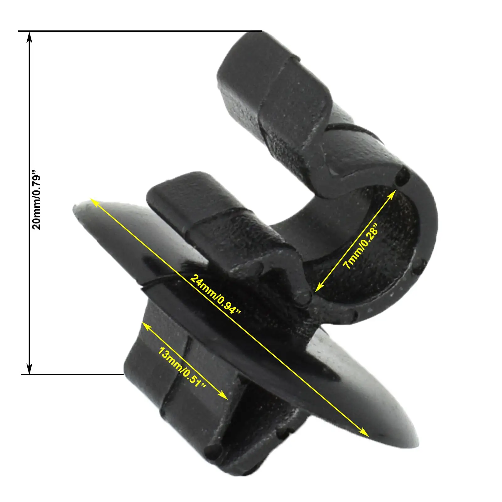 Soporte varilla capó con clip y abrazadera – Peugeot 206 Partner B9 - imagen 3