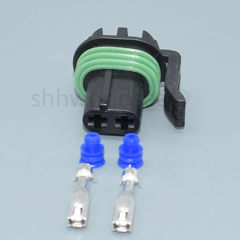 Shhworldsea DJ70280Y-3.5-21 – conector eléctrico hembra de 2 pines - imagen 4