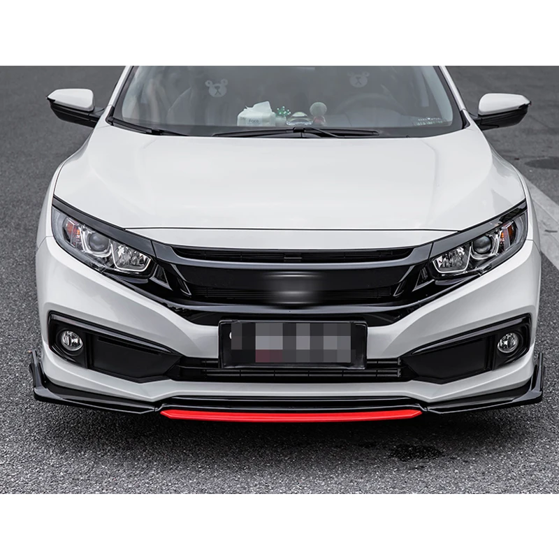 Divisor frontal carbono Honda Civic Sedan 2012-2019 - imagen 2