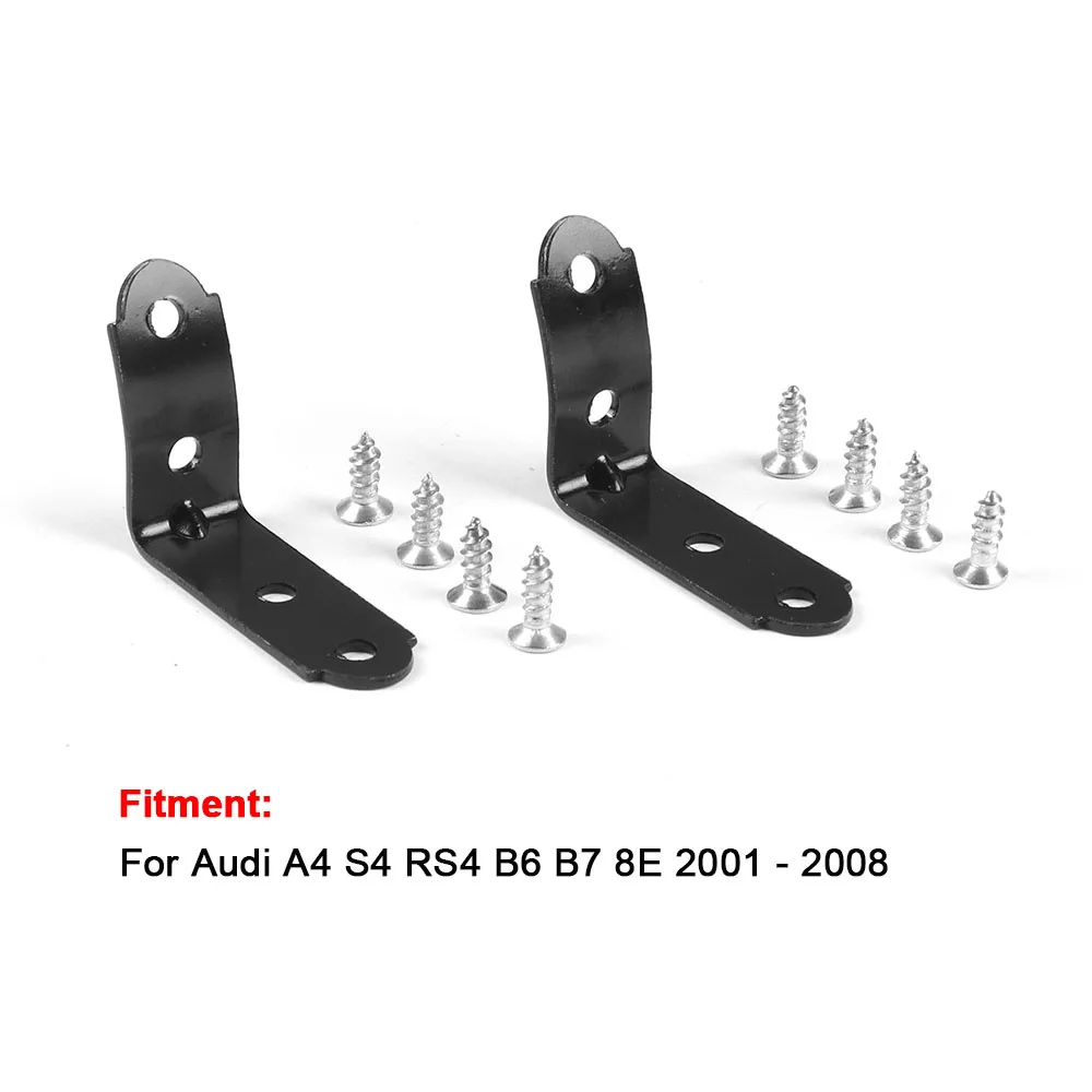 Kit reparación guantera con tornillos negro – Audi A4 S4 RS4 B6 B7 8E - imagen 2