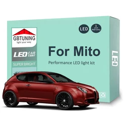Kit de bombillas LED Canbus para interior Alfa Romeo MiTo 955