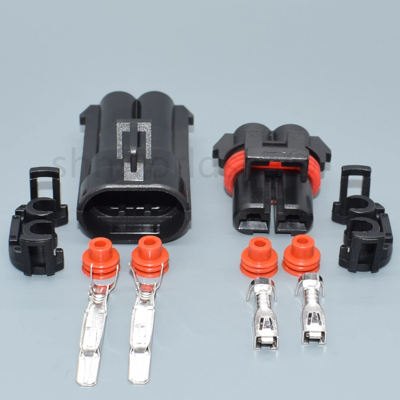 Conector eléctrico 12065863 de 2 pines y 4,8 mm para automóvil - imagen 2