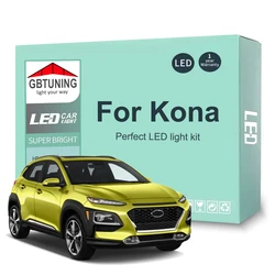 Bombillas LED interior Canbus sin error Hyundai Kona 2017-2021