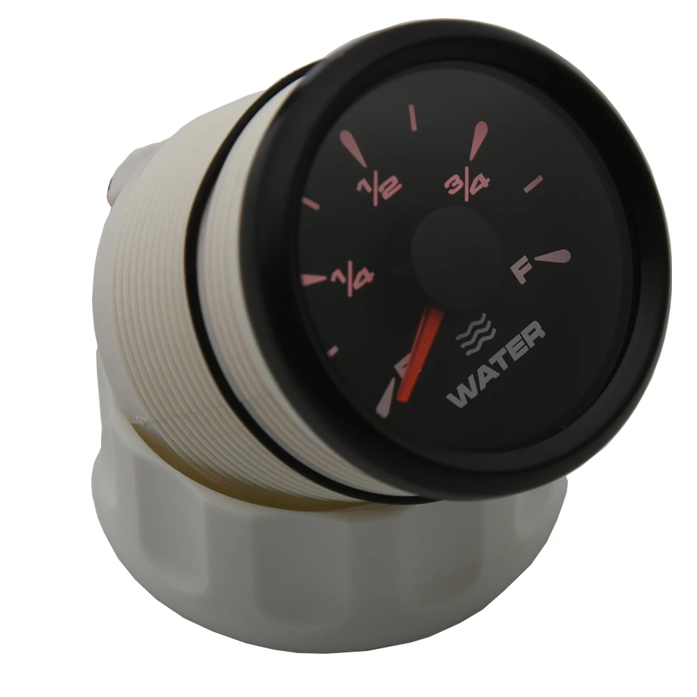 Aforador nivel agua 52 mm, sensor 0-190 ohmios para coche y barco - imagen 5