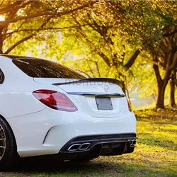 Alerón trasero de fibra de carbono para Mercedes Clase C W205 C63