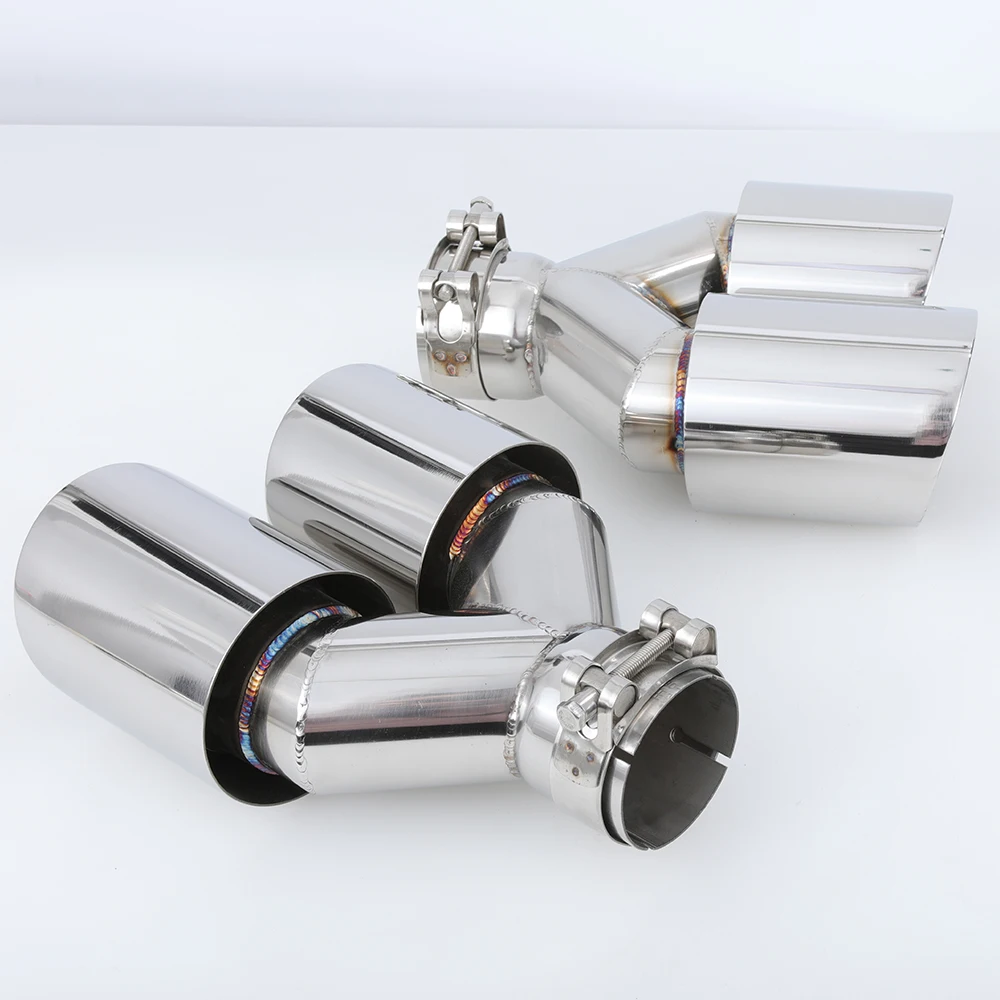 Kit doble silenciador escape acero inoxidable – Toyota Honda - imagen 4