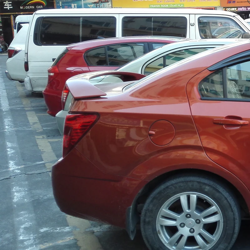 Alerón trasero ABS imprimación para Chevrolet Aveo 2010-2015 - imagen 3