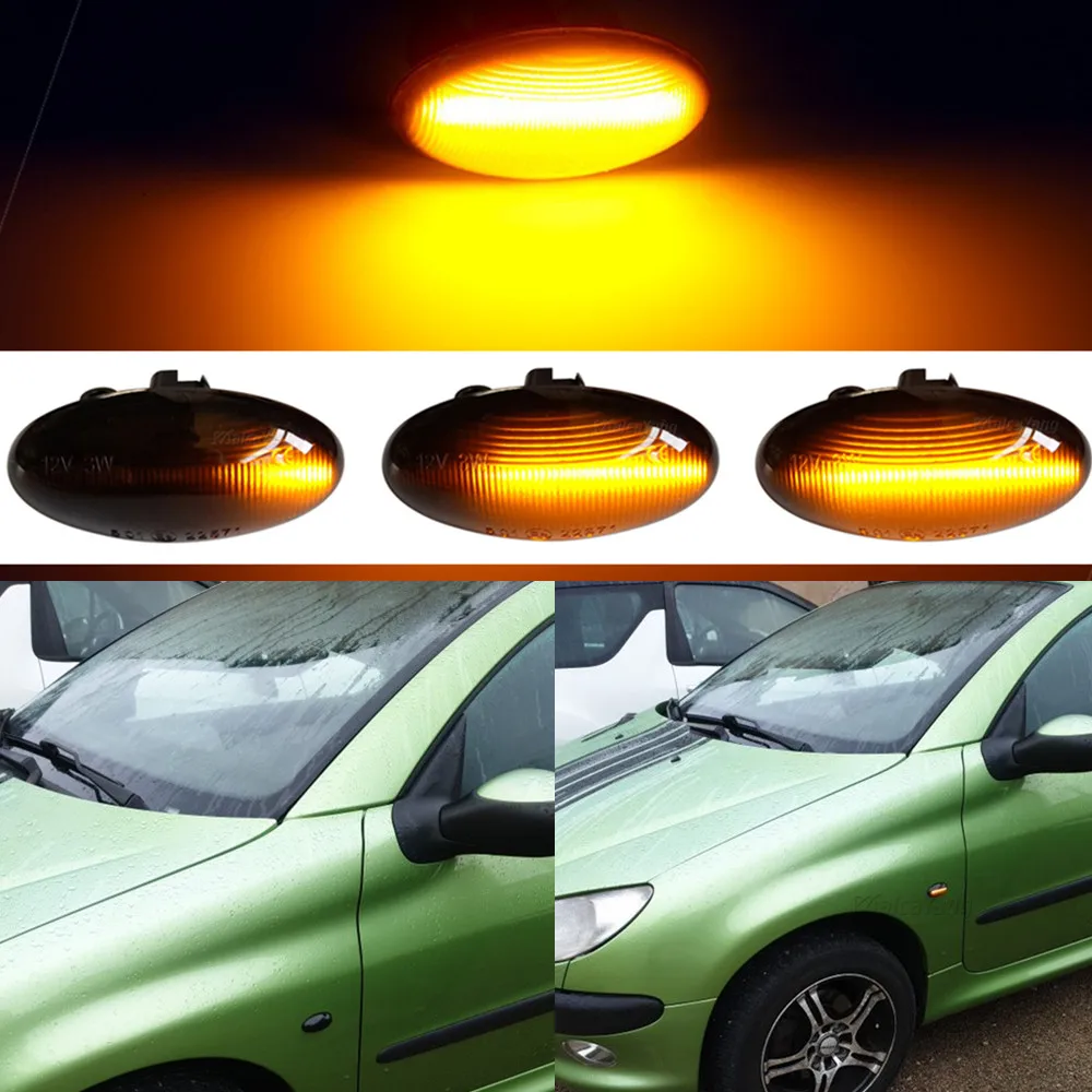 Intermitente lateral LED con lente semiesfumada