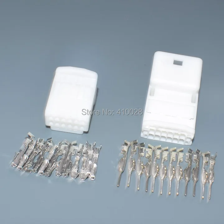 Shhworldsea 12 pines 0,7mm macho hembra 1473407-1 1318774-1 Cable de Control Central de vehículo enchufe hembra macho para Toyota - imagen 4