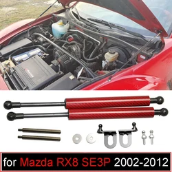 Amortiguadores de capó de fibra de carbono para Mazda RX-8