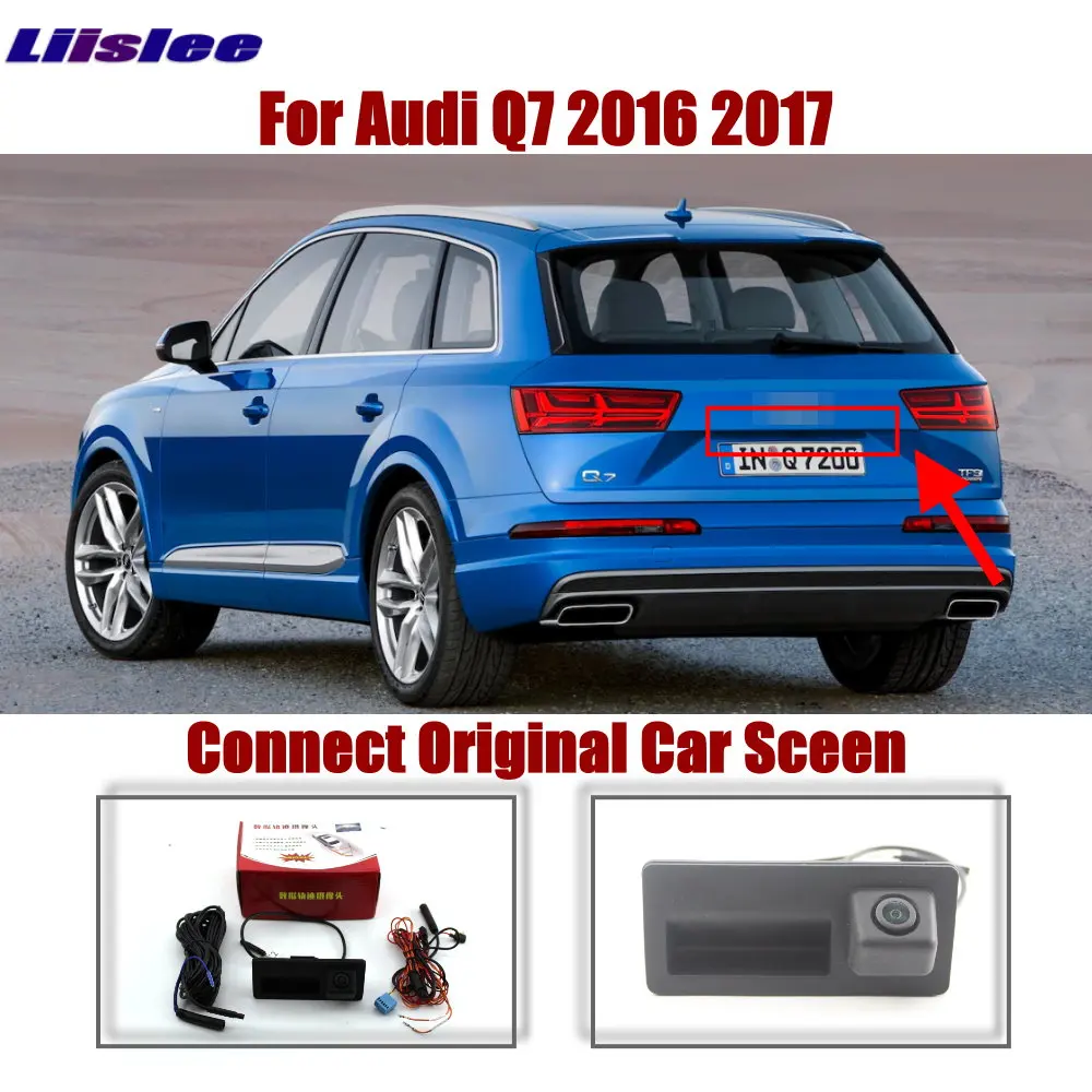Cámara de marcha atrás con líneas dinámicas para Audi Q7 4L