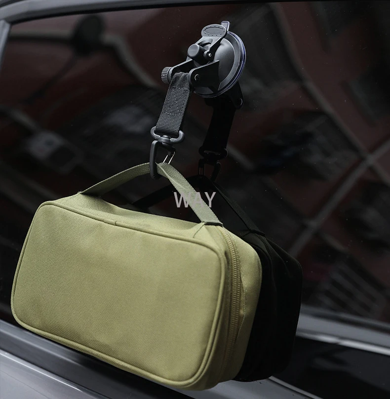 Ventosas anclaje toldo lateral con hebilla de seguridad para coche - imagen 4