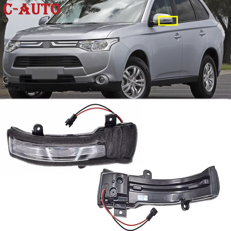 Intermitente LED de retrovisor para Mitsubishi Outlander 2013-2019