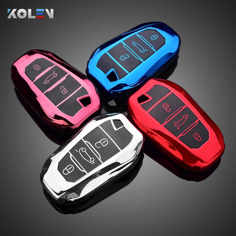 Funda TPU para llave Peugeot 308/408/508 y Citroën C4/C5/DS4 - imagen 3