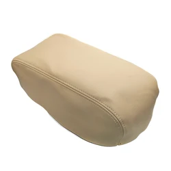 Cubierta de cuero beige para reposabrazos Nissan Pathfinder 2001-2004