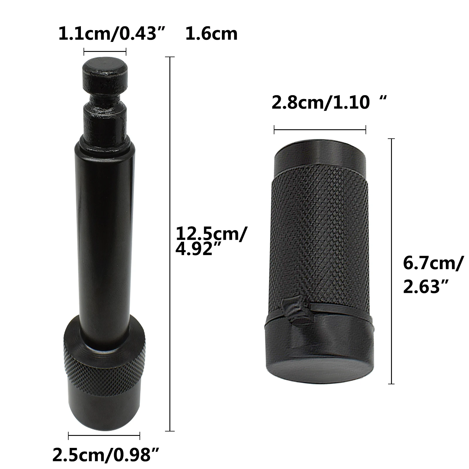 Pasador de bloqueo de enganche de remolque de camión, receptor de remolque de camión RV, accesorio Universal de coche con 2 llaves, 5/8" - imagen 4
