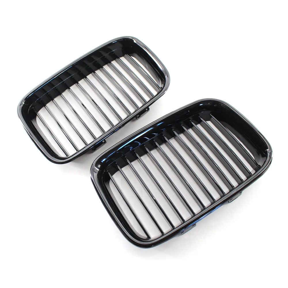 Parrilla delantera negra ABS para BMW E36 318i-328i y M3 1994-1996 - imagen 3
