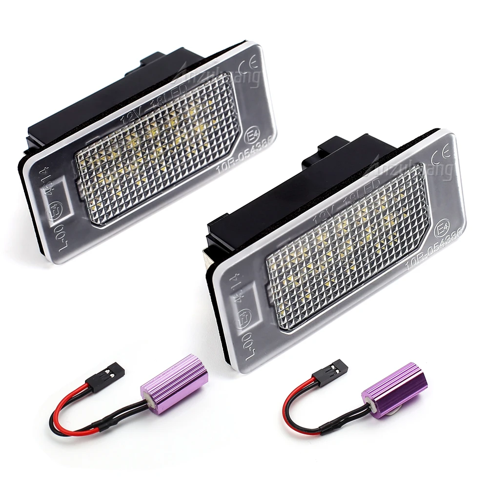Lámparas LED de matrícula VW Golf MK6, Passat B6/B7 y Audi A3 - imagen 3