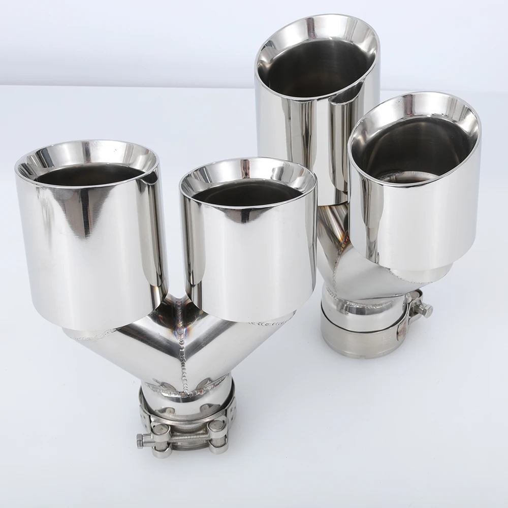 Kit doble silenciador escape acero inoxidable – Toyota Honda - imagen 3
