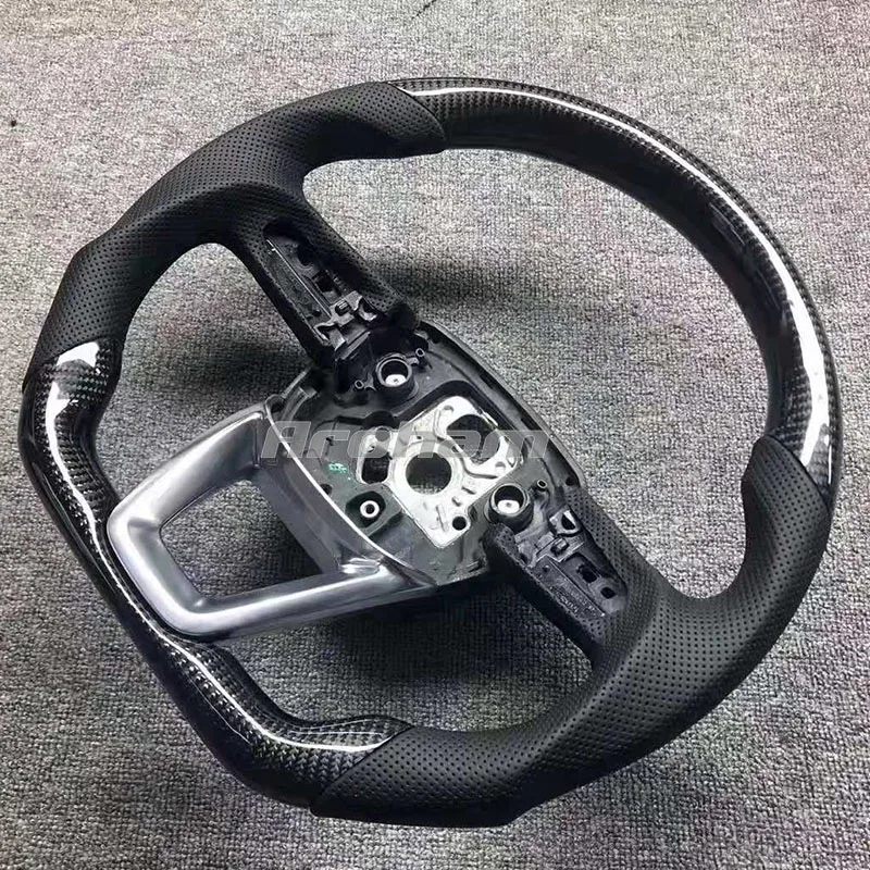 Volante fibra carbono Audi Q3 Q5 Q7 A4 Allroad - imagen 5