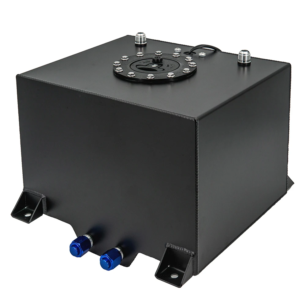 Tanque de sobretensión de combustible de aluminio negro