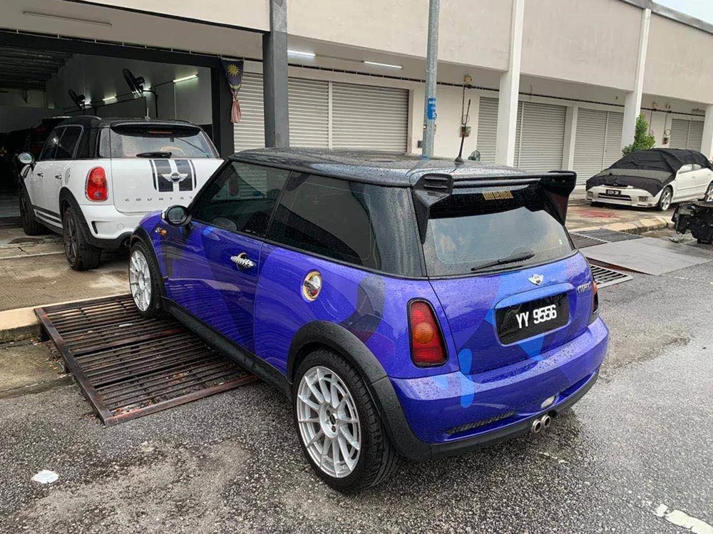 Alerón de techo JCW fibra carbono Mini Cooper R56 Versión 2001-2008 - imagen 5