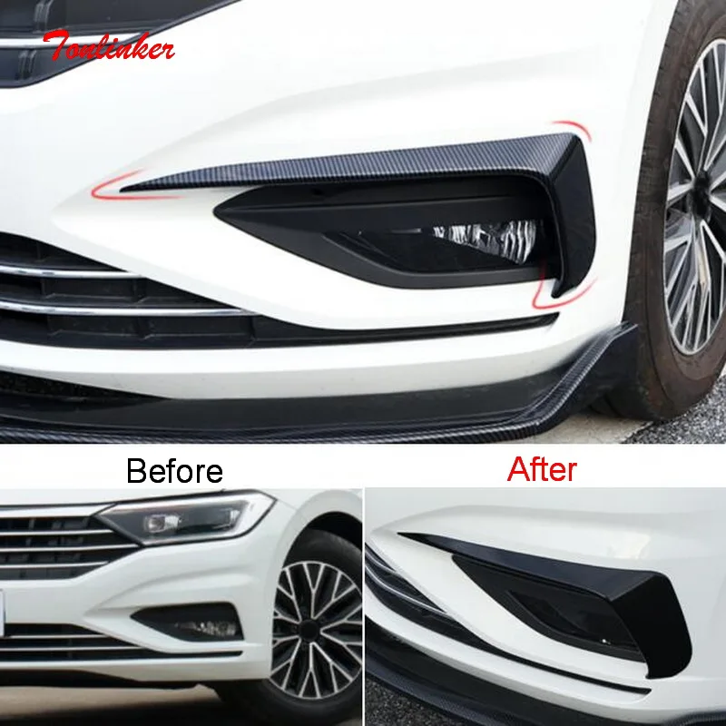Tonlinker pegatinas ceja luz antiniebla delantera Jetta MK7 2019-20