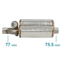 76MM Muffler RIGHT