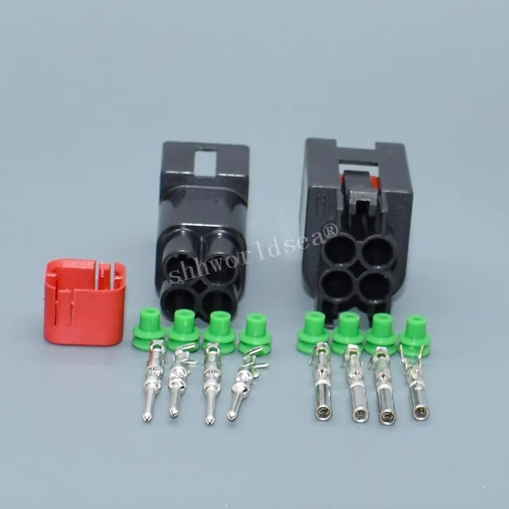 Conector enchufe 4 pines Shhworldsea 8-1437710-5 impermeable arnés automoción - imagen 4