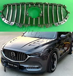 Rejilla delantera deportiva tipo honeycomb para Mazda CX-5 y CX-8 2017-2020